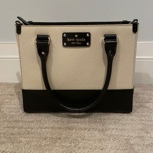 Kate spade satchel with red interior